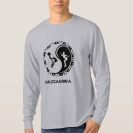 Camiseta de larga duración de los hombres de Jazza