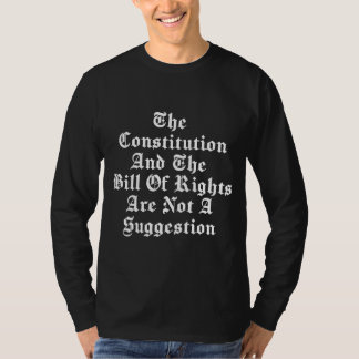 Camiseta De Larga Duración - La Constitución No Es