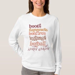 Camiseta de Larga Manga - Boots Flanels Bonfire