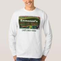 Camiseta De Larga Manga De Paisaje En El Cuidado D