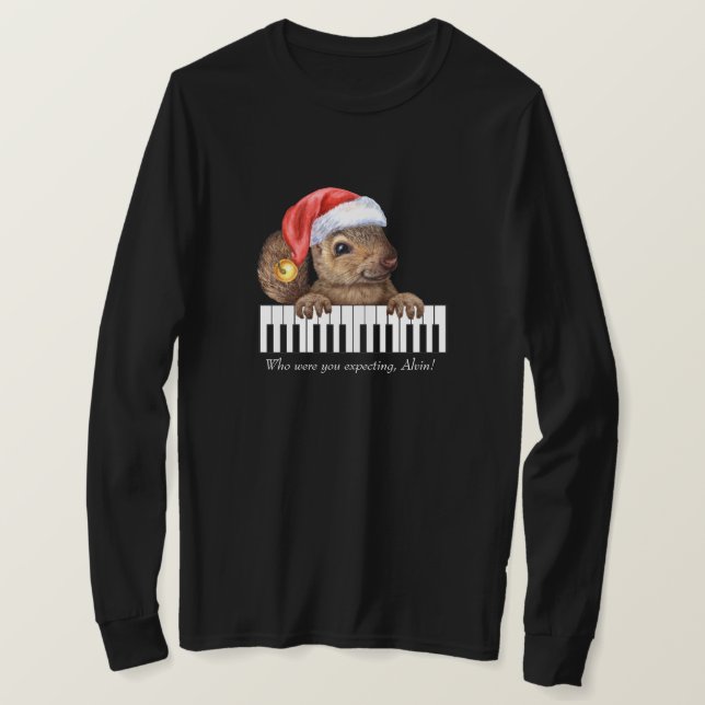 Camiseta De Larga Manga Para navidades (Anverso del diseño)