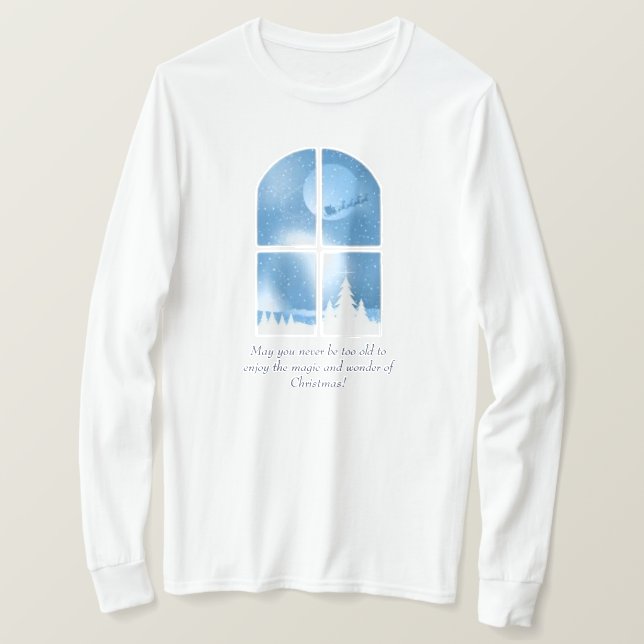 Camiseta De Larga Manga Para navidades (Anverso del diseño)