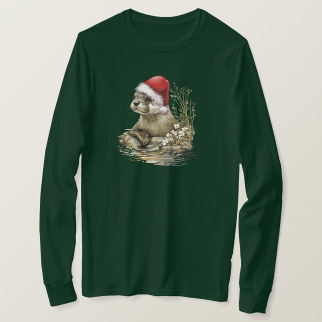 Camiseta De Larga Manga Para navidades (Anverso del diseño)