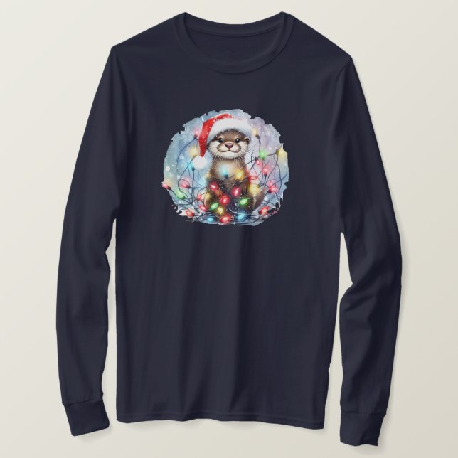 Camiseta De Larga Manga Para navidades (Anverso del diseño)