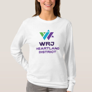 Camiseta de largo alcance WRJ Heartland con logoti