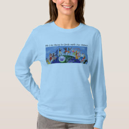 Camiseta de largo envuelta de GTW