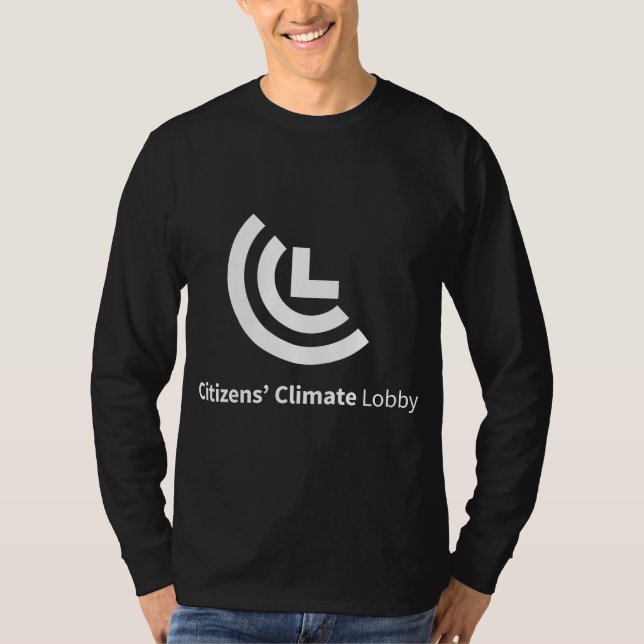 Camiseta de largo envuelta del negro del logotipo (Anverso)