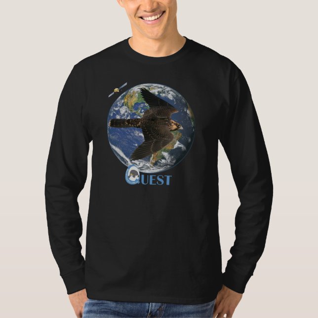 Camiseta de largo envuelta del viaje de la (Anverso)
