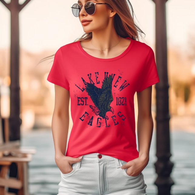 Camiseta de las Águilas con vistas al lago (Subido por el creador)