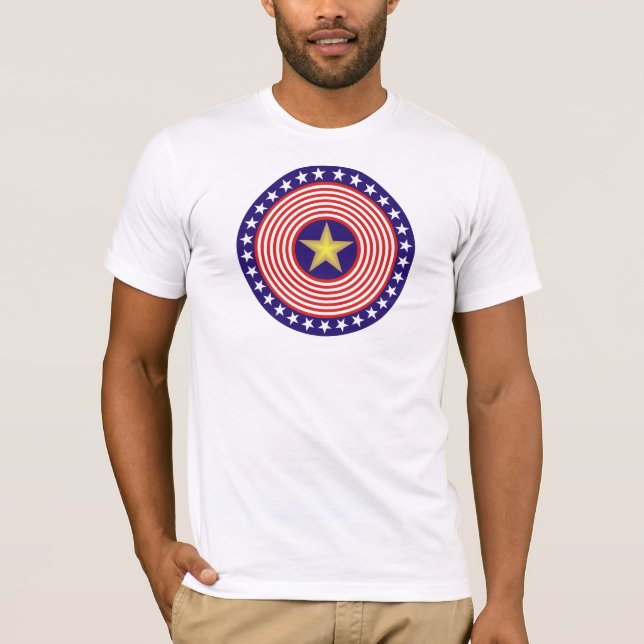 Camiseta de las barras y estrellas (Anverso)