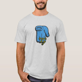 Camiseta de las bendiciones de la mano
