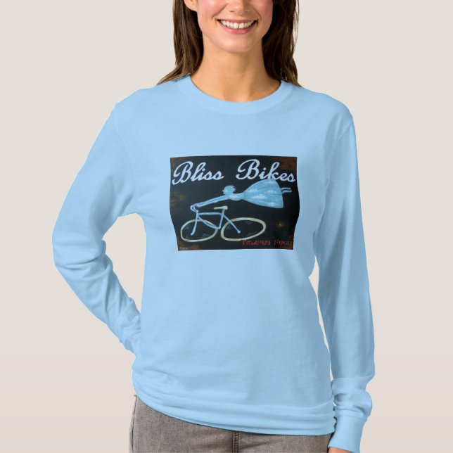 Camiseta de las bicis de la dicha (Anverso)