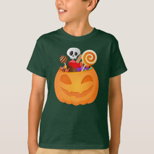 Camiseta de las calabazas de Halloween