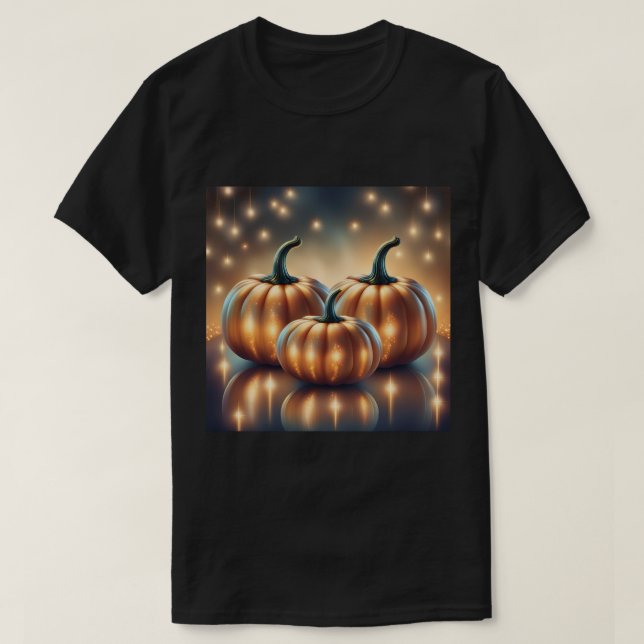 Camiseta de las calabazas de Halloween (Diseño del anverso)