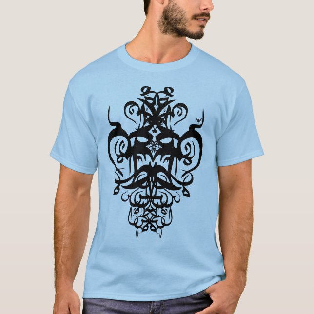 Camiseta de las caras (Anverso)