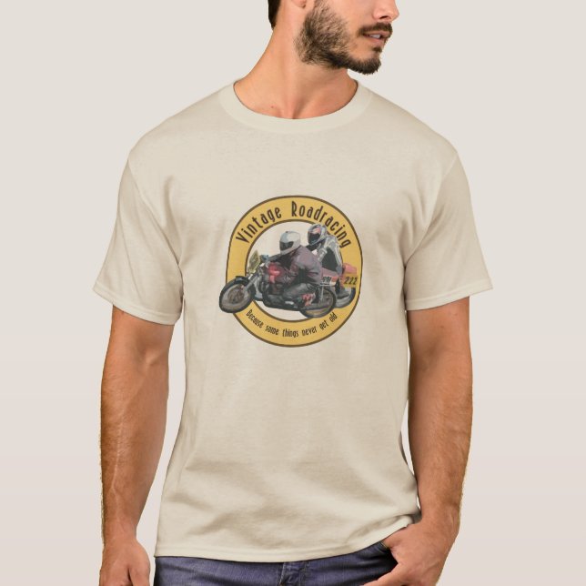 Camiseta de las Carreras de la motocicleta del (Anverso)