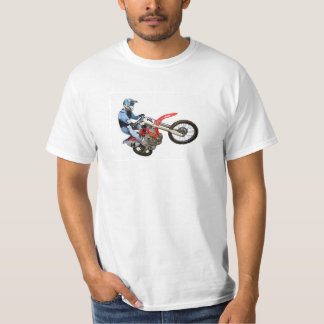 Camiseta de las Carreras del motocrós