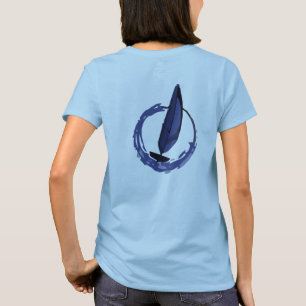 Camiseta de las Carreras del velero de las mujeres