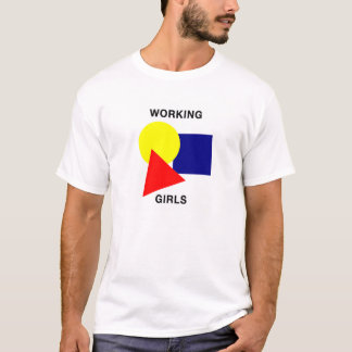 Camiseta de las chicas trabajadoras