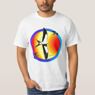 Camiseta de las cometas de la cola del trago