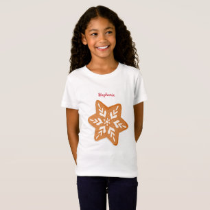 Camiseta de las cookies de Gingerbread