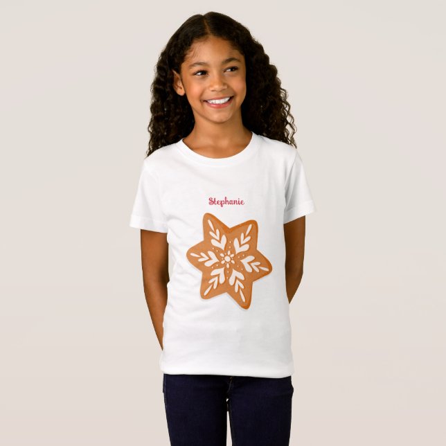 Camiseta de las cookies de Gingerbread (Anverso completo)