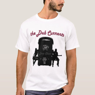 Camiseta de las corrientes de la copia