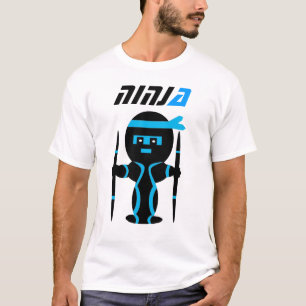 Camiseta de las costuras del videojugador de Ninja