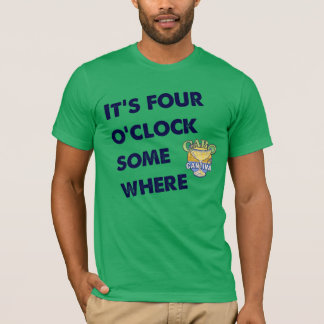 Camiseta de las cuatro de los hombres