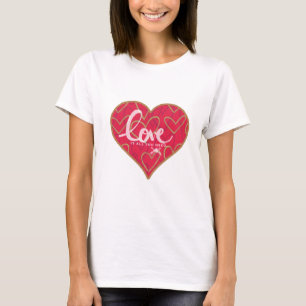 Camiseta de las damas de amor