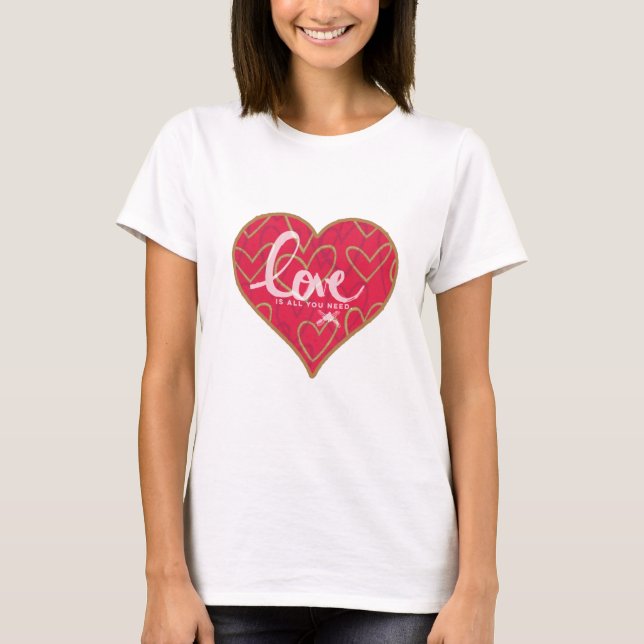 Camiseta de las damas de amor (Anverso)