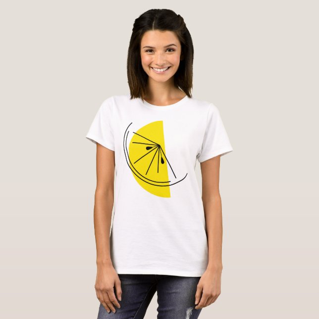 Camiseta de las damas de Citrus Lemon (Anverso completo)