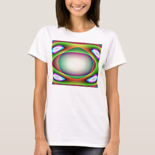 Camiseta De Las Damas De Espacios Extranjeras