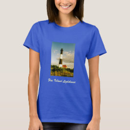 Camiseta de las damas de 'Fire Island Lighthouse @