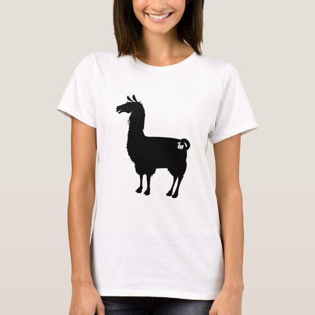 Camiseta de las damas de la llamada negra (Anverso)