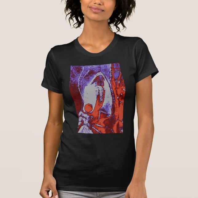 Camiseta de las damas de la madre mutante gótica (Anverso)