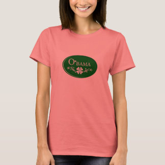 Camiseta de las damas de O'bama