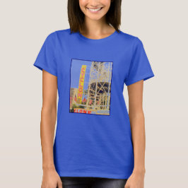 Camiseta de las damas de Rollercoaster