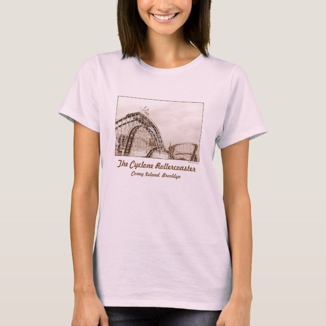 Camiseta de las damas de Rollercoaster (Anverso)