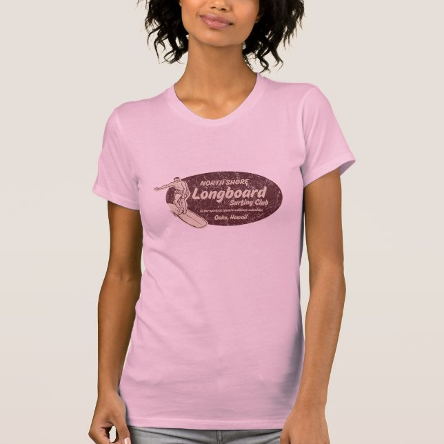 Camiseta de las Damas de Surfing Club (Anverso)