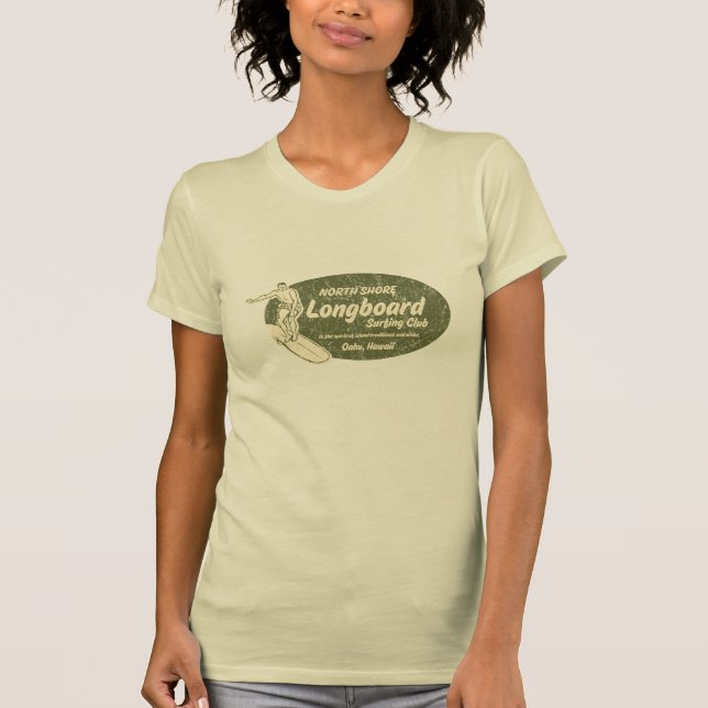 Camiseta de las Damas de Surfing Club (Anverso)