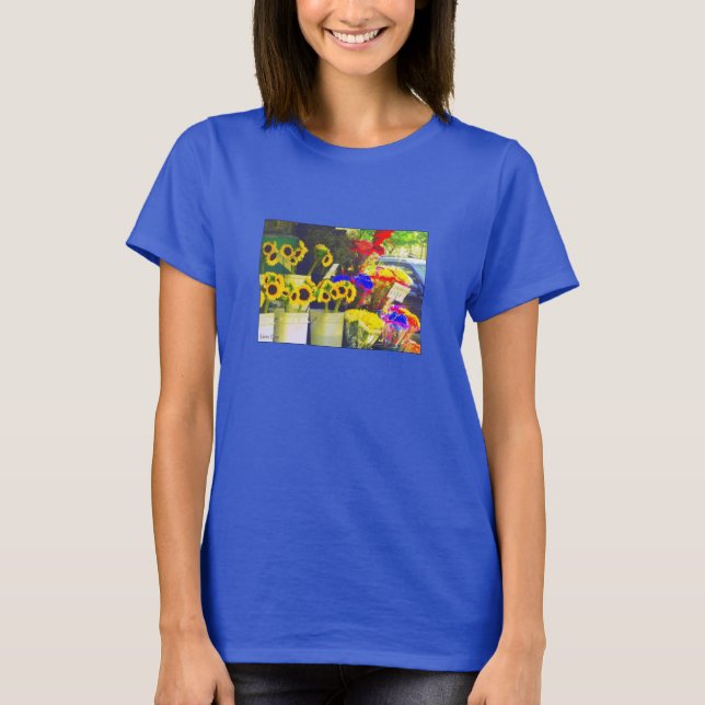 Camiseta de las damas de 'The Flower Stand' (Anverso)