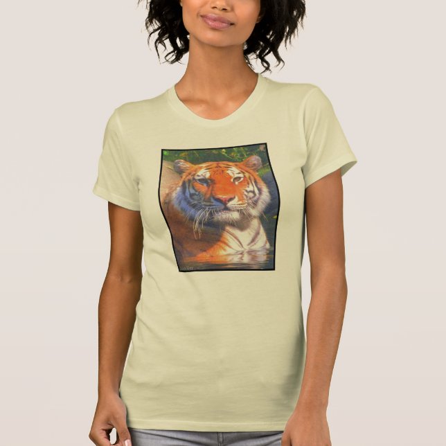 Camiseta de las damas de tigre de Siberia (Anverso)