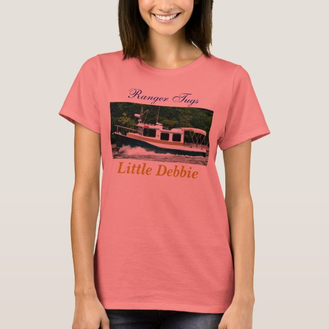 Camiseta de las damas R27 de Ranger Tugs (Anverso)