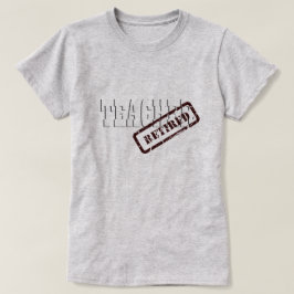 Camiseta de las damas retiradas del profesorado