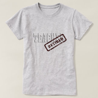 Camiseta de las damas retiradas del profesorado