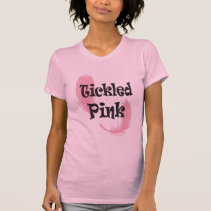 Camiseta de las damas rosadas