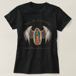 Camiseta de las Damas Virgen De La Guadalup