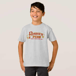Camiseta de las empanadas de Frisbie de los niños