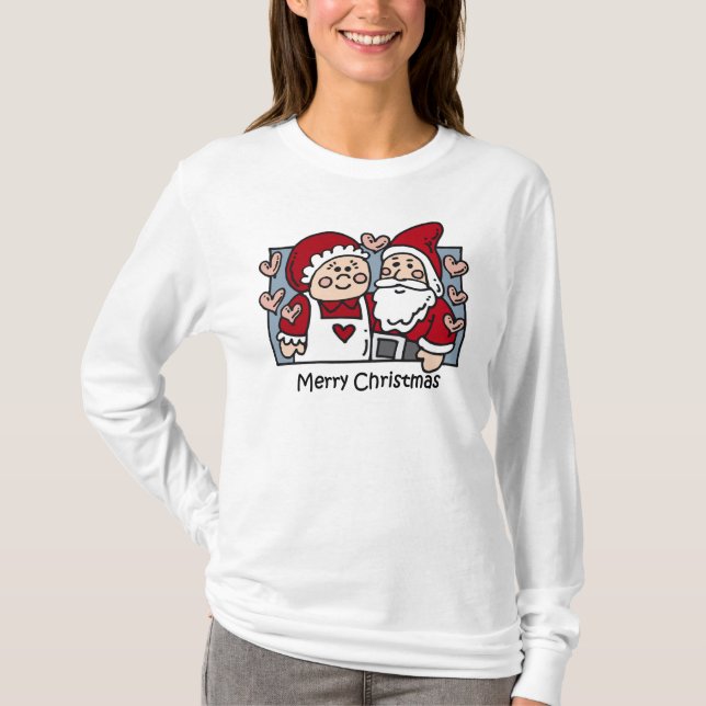 Camiseta de las Felices Navidad (Anverso)